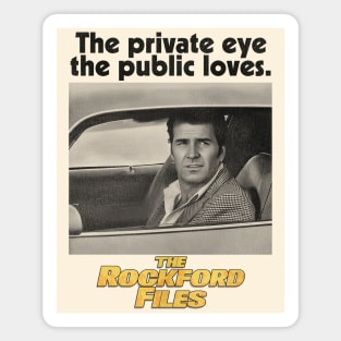 The Rockford Files - Private Eye The Public Loves Magnet